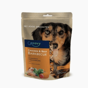 500g Fresh Chicken and Beef Adult Dog Food (Groovy)
